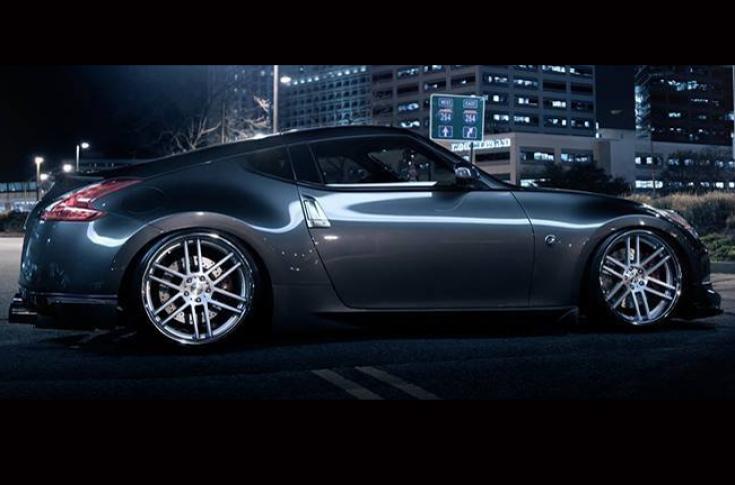 NISSAN 370Z ROUEN SILVER MACHINED LIP